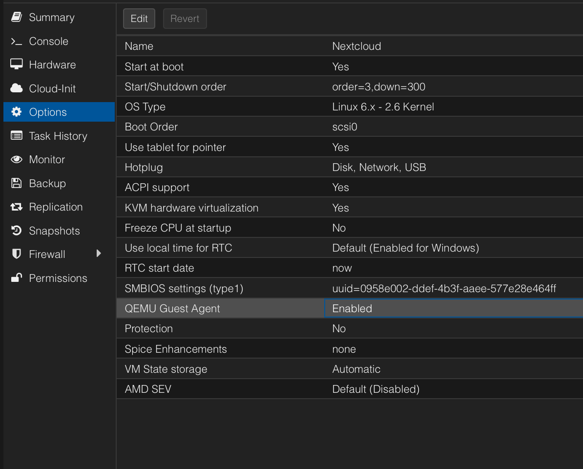 Proxmox qemu vm tools qemu guest agent samwang s blog